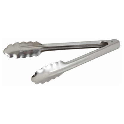 Winco 9 Inch Stainless Steel Heavy Weight Utility Tong, 1 x 1 each Case - DOT product image 2