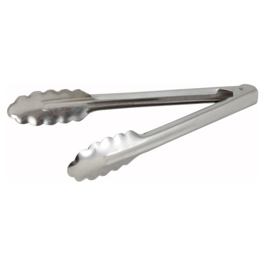 Winco 9 Inch Stainless Steel Heavy Weight Utility Tong, 1 x 1 each Case - DOT product image 2