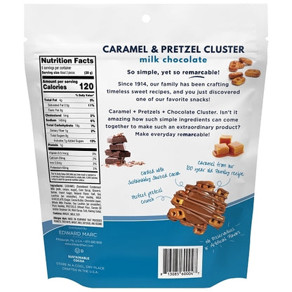 Snappers Milk Chocolate Pretzel, 6 x 6 oz Case - Candy & Confections