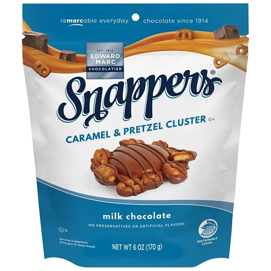 Snappers MILK CHOCOLATE PRETZEL, 6 x 6 oz Case - DOT product image 3