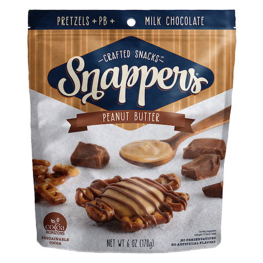 Snappers Peanut Butter Milk Chocolate, 6 x 6 oz Case - DOT product image 2