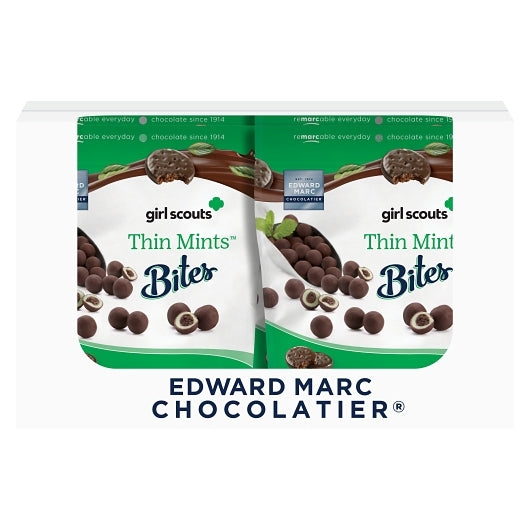 Edward Marc Girl Scout Thin Mint Bites, 10 x 1 each Case - Candy & Confections