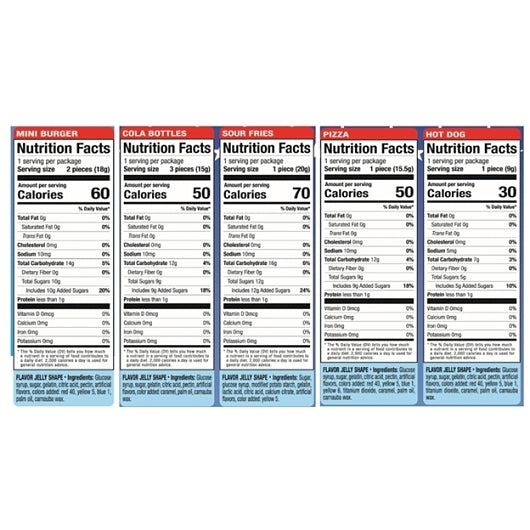 Efrutti Lunch Bag Gummy Candy, 12 x 2.7 oz Case - DOT product image 8
