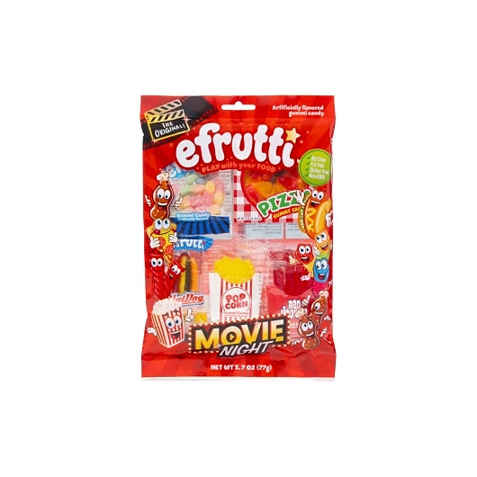 Efrutti Movie Bag Gummy Candy, 12 x 2.7 oz Case - DOT product image 2