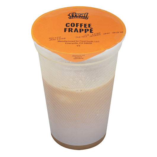 F'Real Coffee Frappe, 12 x 0.684 lb Case - Beverages