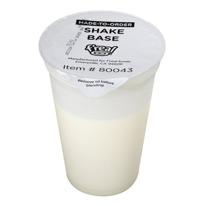F real Made To Order Shake Base, 12 x 9 oz Case - Pantry Ingredients