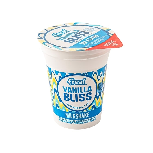 F'Real Milkshake Vanilla Bliss, 12 x 0.56 lb Case - Beverages