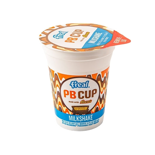F'Real Milkshake Peanut Butter Cup Made with Reeses, 12 x 0.58 lb Case - Beverages