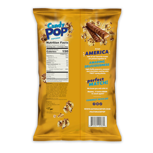 Candy Pop TWIX CANDY POPCORN, 12 x 5.25 oz Case - DOT product image 2