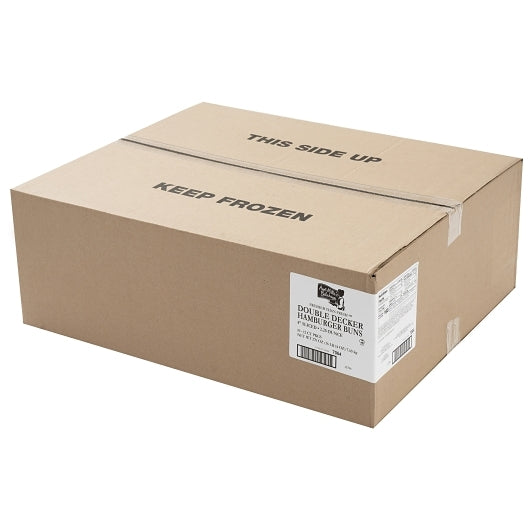 Aunt Millie's Bakehouse 4 Inch DOUBLE DECKER HAMBURGER BUN, 10 x 12 x 12 ct Case - DOT product image 2