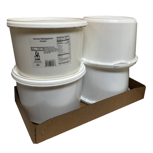 G.S. Gelato VANILLA MADAGASCAR GELATO, 4 x 1 each Case - DOT product image 4