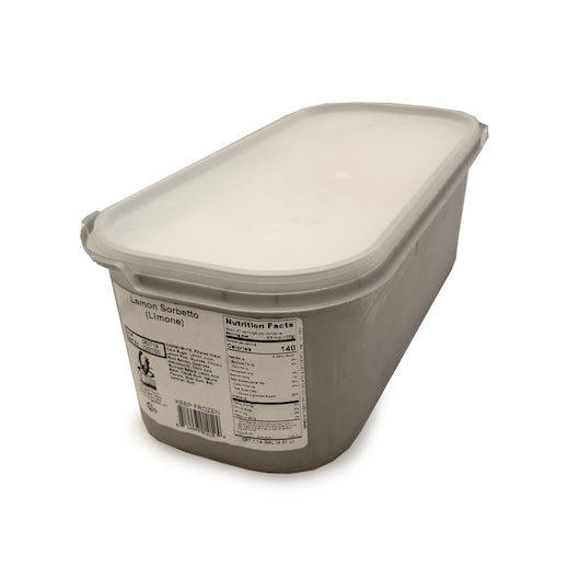 G.S. Gelato Lemon Sorbetto, 1 x 5 LT Case - Bakery & Desserts