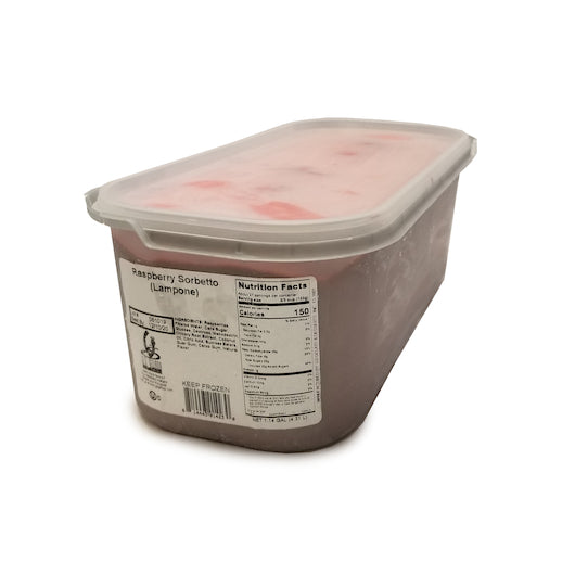 G.S. Gelato Raspberry Sorbetto, 1 x 5 LT Case - Bakery & Desserts