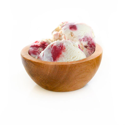 G.S. Gelato White Chocolate Raspberry Gelato, 1 x 5 LT Case - Bakery & Desserts