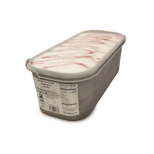 G.S. Gelato WHITE CHOCOLATE RASPBERRY GELATO, 1 x 5 LT Case - DOT product image 2