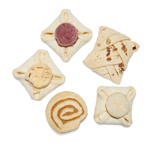 Gourmand Pastries Assorted Mini Danish Crowns (24 each: Custard Cream, Apple, Raspberry, Maple Pecan & Cinnamon Swirl) - DOT product image 3
