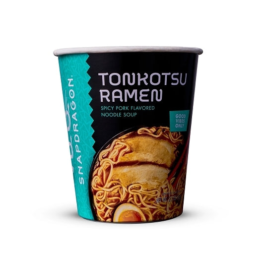 Snapdragon Spicy Tonkotsu Ramen Cup, 4 x 6 x 2.2 oz Case - Prepared Foods