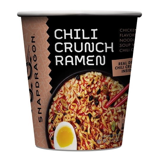 Snapdragon Chili Crunch Ramen, 4 x 6 x 2.2 oz Case - Prepared Foods