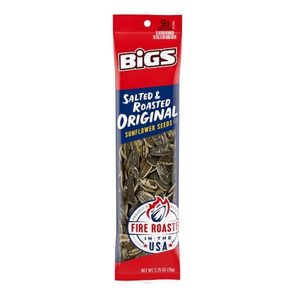 Bigs Original Roasted & Salted Sunflower Seeds, 6 x 12 x 2.75 oz Case - Nuts & Seeds