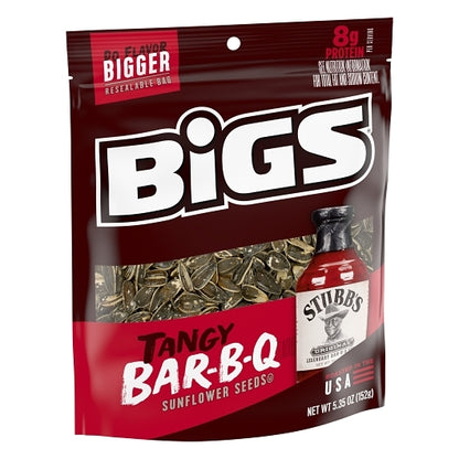 Bigs Stubb's BAR-B-Q Sunflower Seeds, 12 x 5.35 oz Case - DOT product image 3