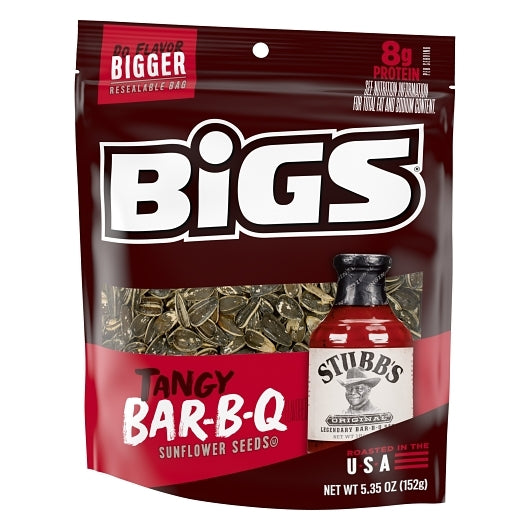 Bigs Stubb's BAR-B-Q Sunflower Seeds, 12 x 5.35 oz Case - DOT product image 4