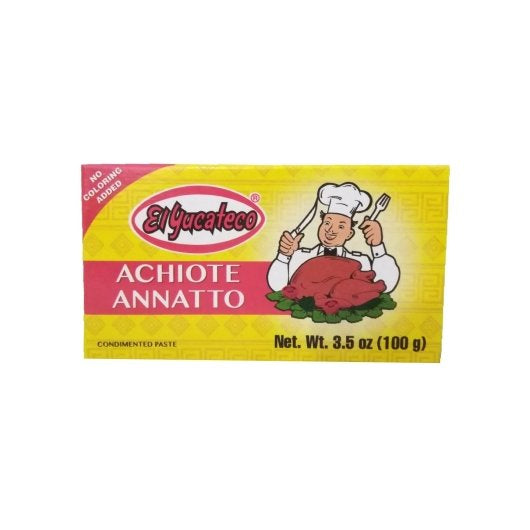 El Yucateco Achiote/annatto Paste Ounce, 12 x 3.5 oz Case - Condiments & Sauces
