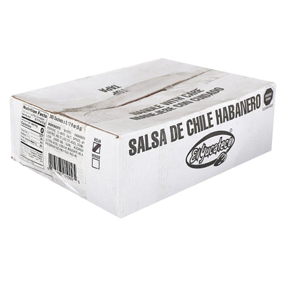 El Yucatecan Red Habanero Hot Sauce Single Serve, 300 x 0.17 oz Case - DOT product image 3