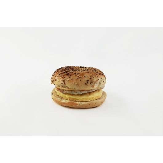 Grand Prairie Spicy Sausage, Egg & Gouda on Everything Bagel, 24 x 1 each Case - DOT product image 3