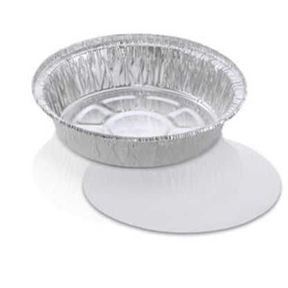 Jiffy Foil Round With Board & Pan 7 Inch, 150 x 1 PC Case - Disposables