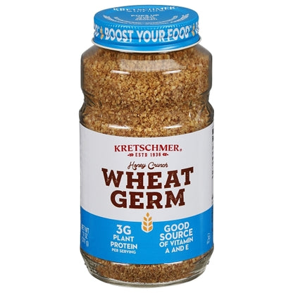 Kretschmer Honey Toasted Wheat Germ Jar, 12 x 11 oz Case - Pantry Ingredients