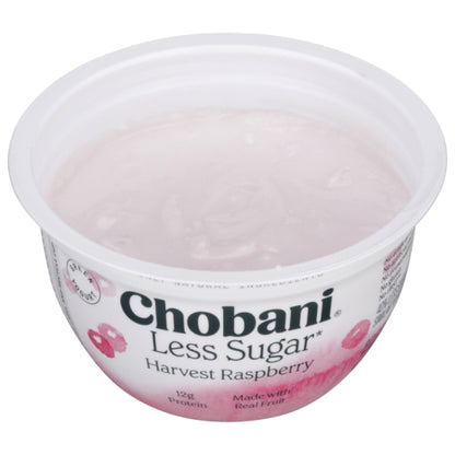 Chobani Less Sugar Williamette Raspberry Greek Yogurt, 12 x 5.3 oz Case - DOT product image 2