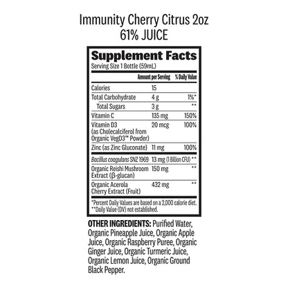Suja Organic VITAMIN D & ZINC SHOT, 10 x 2 fl oz Case - DOT product image 7