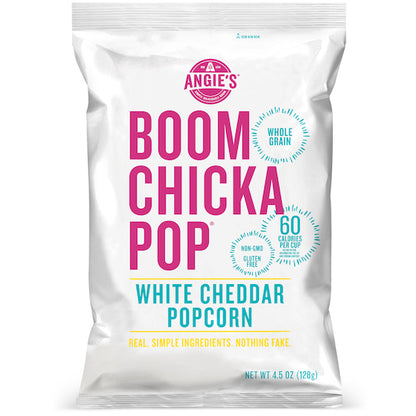 Boomchickapop White Cheddar Popcorn, 12 x 4.5 oz Case - DOT product image 2