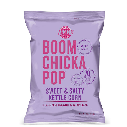 Angie?s BOOMCHICKAPOP Sweet Artisan Treats Sweet & Salty Kettle Corn, 12 x 7 oz Case - DOT product image 2