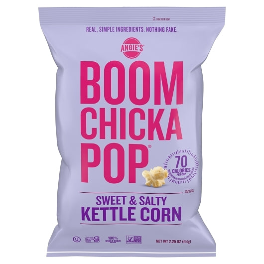 Angie's Boomchickapop Artisan Treats Sweet & Salty Kettle Corn, 12 x 2.25 oz Case - DOT product image 2