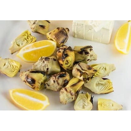 Sevillo Fine Foods Fire Roasted Artichoke Hearts, 1 x 8 lb Case - Frozen Vegetables & Sides