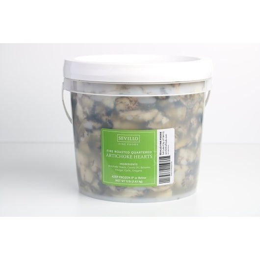 Sevillo Fine Foods FIRE ROASTED ARTICHOKE HEART Quarters, 1 x 1 ct Case - DOT product image 3