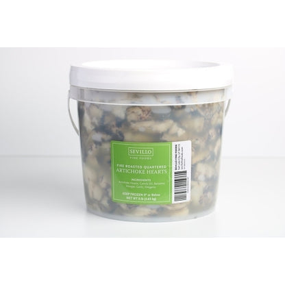 Sevillo Fine Foods FIRE ROASTED ARTICHOKE HEART Quarters, 1 x 1 ct Case - DOT product image 3