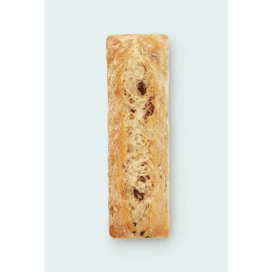 Boulart Ciabatta Demi Baguette Olive, 36 x 7.1 oz Case - Breads, Rolls & Buns