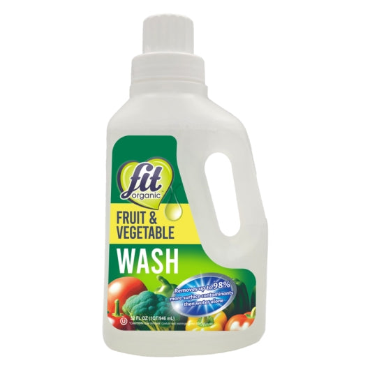 Fit Organic Fit Produce Wash Reusable, 12 x 32 oz Case - Cleaners & Sanitizers