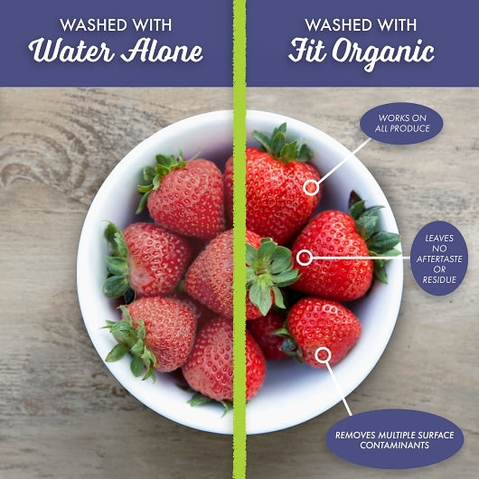 Fit Organic Fit PRODUCE WASH REUSABLE, 12 x 32 oz Case - DOT product image 6