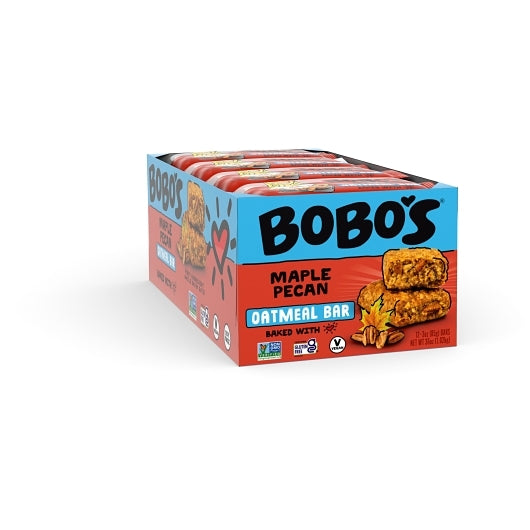Bobo's Gluten Free Vegan Maple Pecan Bar, 4 x 12 x 3 oz Case - DOT product image 2