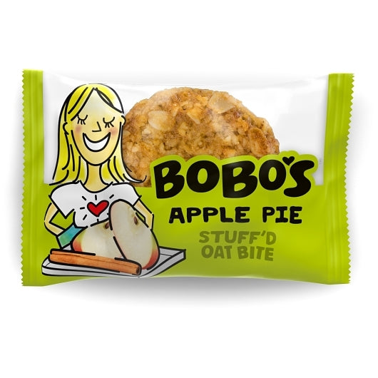Bobo's Gluten Free Apple Pie Bites 15 Count, 4 x 15 x 1.3 oz Case - Bakery & Desserts