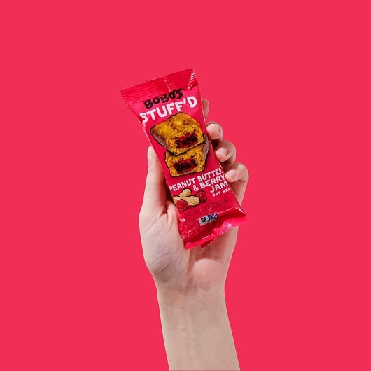 Bobo's Gluten Free Vegan Peanut Butter Filled Bar, 4 x 12 x 2.5 oz Case - Snack Bars & Granola Bars - image 2