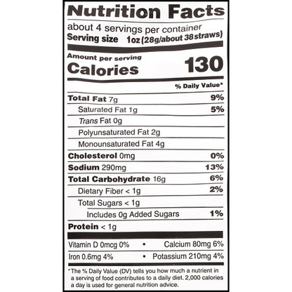 Sensible Portions GARDEN VEGETABLE STRAWS ZESTY RANCH, 12 x 4.25 oz Case - DOT product image 6