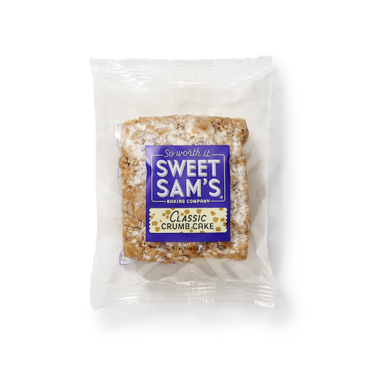 Sweet Sam's Individually Wrapped Classic Coffee Cake, 12 x 1 each Case - Bakery & Desserts