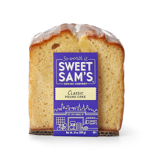 Sweet Sam's Classic Pound Cake, 4 x 1 each Case - Bakery & Desserts