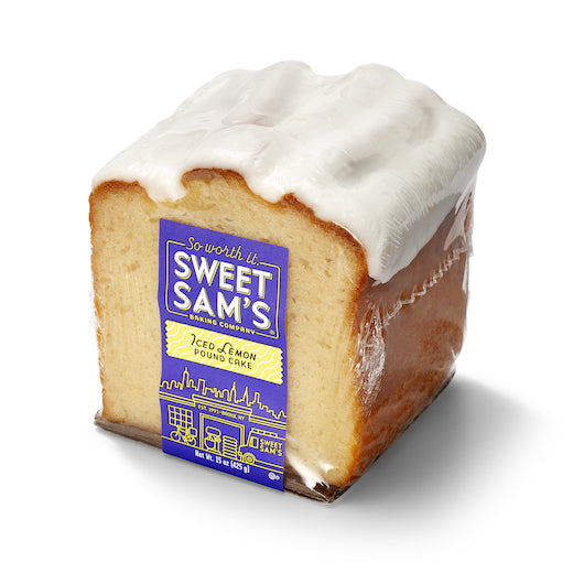 Sweet Sam's Iced Lemon Pound Cake, 4 x 1 each Case - Bakery & Desserts - image 2