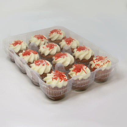Sweet Sam's Carrot Cream Cheese Cupcake, 1 x 12 each Case - Bakery & Desserts
