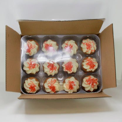 Sweet Sam's CARROT CREAM CHEESE CUPCAKE, 1 x 12 each Case - DOT product image 5